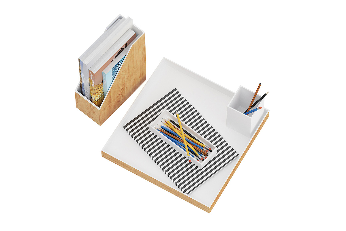 Desk Utensils, an Object 3D Model by CGAxis (Photo 5 of 6)