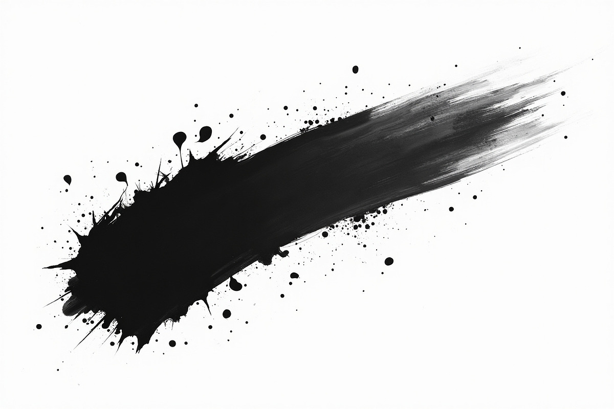 Abstract Paint Stroke Set, an Illustration by musafir_fashion (Photo 7 of 23)