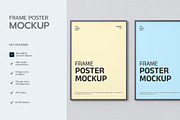 Interior Poster Frame Mockup, a Product Mockup by graphypix (Thumbnail 2 of 4)