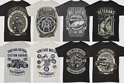 100 Retro Tshirt Designs Bundle 3, an Illustration by roach_graphic (Thumbnail 14 of 14)