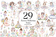 Easter Ballerina Fairy PNG Clipart, a Person Illustration by KennedyStudio (Thumbnail 1 of 4)