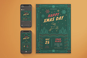 Xmas Day Flyer Set, a Flyer Template by KMZVR.Lab (Thumbnail 1 of 6)