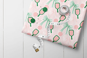 Pickleball Repeat Pattern Pink, a Pattern Graphic by Hello Holly Studio (Thumbnail 6 of 10)