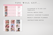 Google Sheets Social Media Planner, a Templates & Theme by BRANDcontent (Thumbnail 7 of 9)