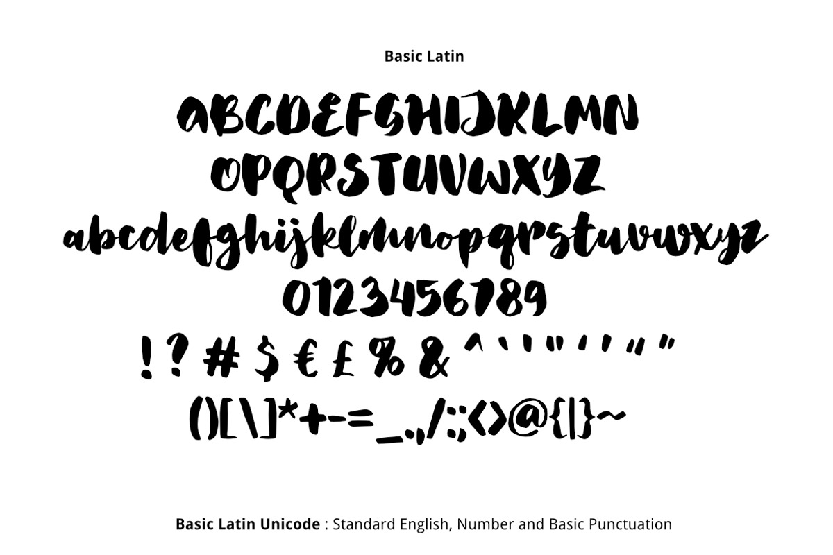 Artisan Brush Font preview 2