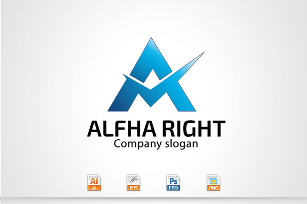 A Letter Logo, a Branding & Logo Template by stock6design