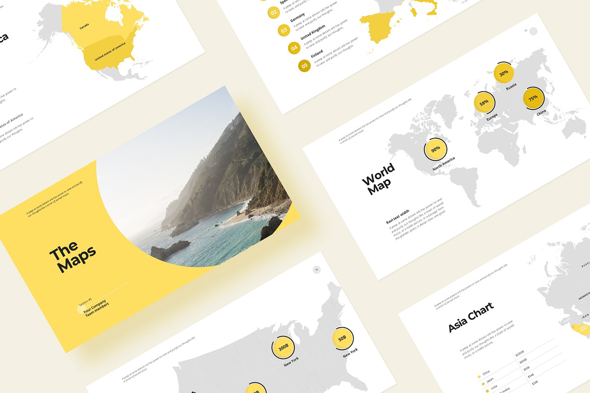 RAVI - Minimalist Presentation, a Presentation Template by TemplateZuu (Photo 12 of 21)