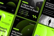Business Growth Instagram Post, a Social Media Template by Annora Studio (Thumbnail 5 of 6)