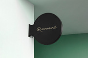 Logo Mockup Modern Sign, an Advertising Mockup by Asylab (Thumbnail 4 of 5)
