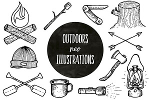 Outdoor Neo Style Illustrations