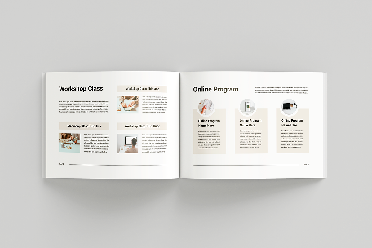 Conference Agenda | MS Word & Indd, a Brochure Template by Leaflove (Photo 8 of 10)