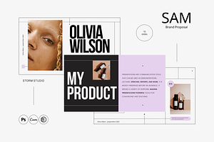 SAM / Brand Proposal / PS Canva