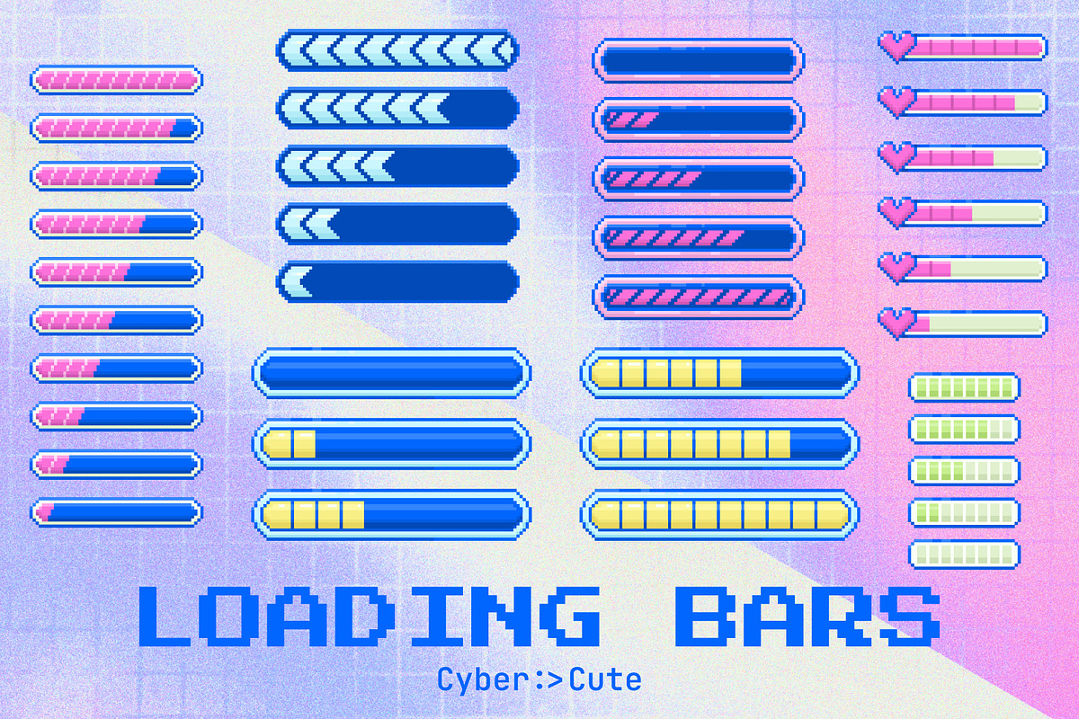 Cyber Cute: 230+ Pixel Art Elements, an Object Graphic by IuliiaSavko (Photo 8 of 9)