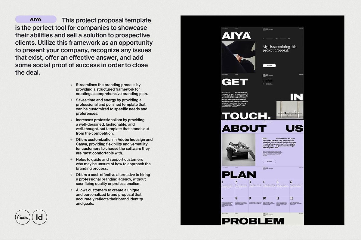 AIYA | Proposal, a Presentation Template by Studio Standard (Photo 5 of 11)