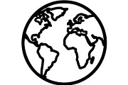 Earth Day Globe Silhouette Set, a Finance Illustration by Designer_Momina (Thumbnail 20 of 29)