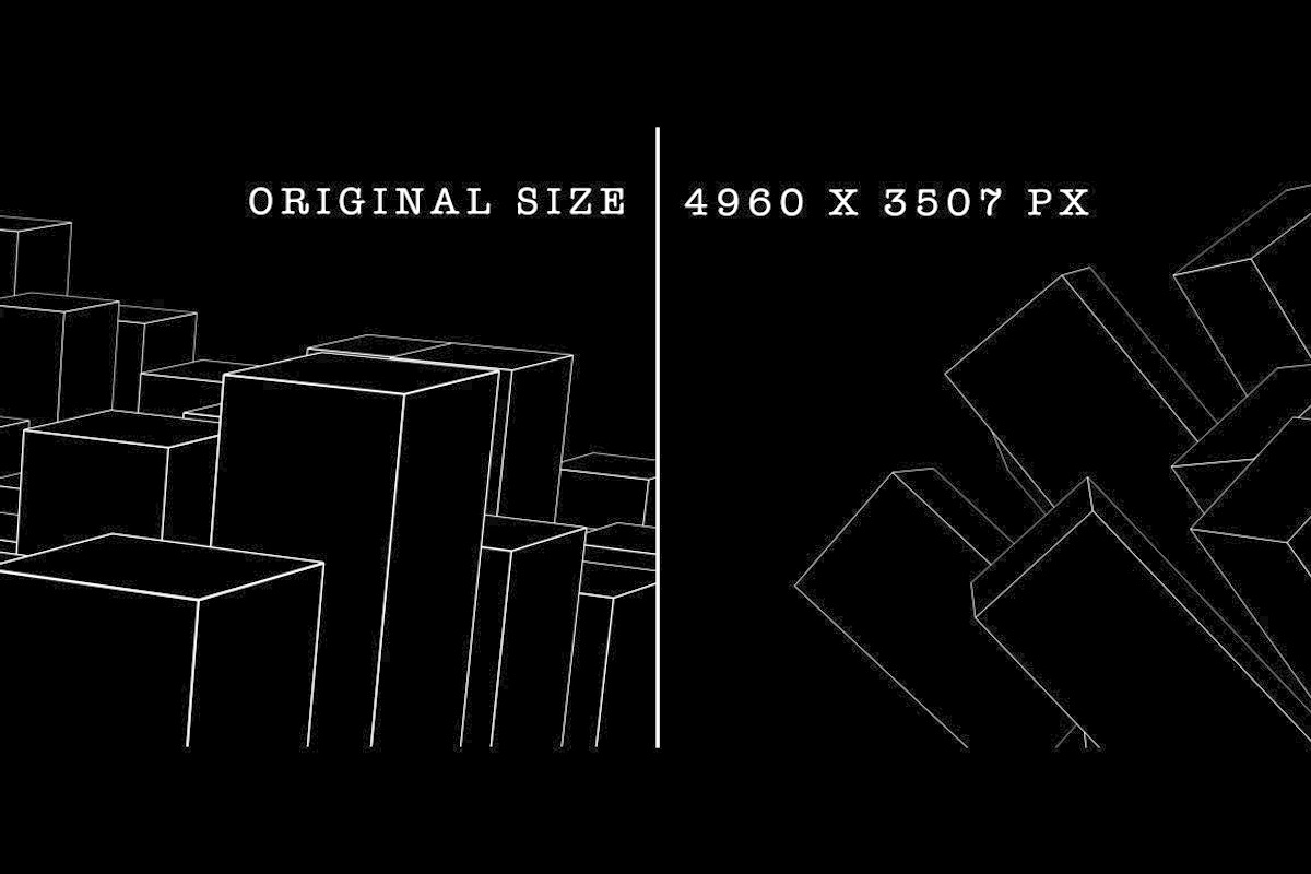 44 Low-Poly Line-Art Cityscapes, a Graphic by ARTOMATIC (Photo 4 of 4)