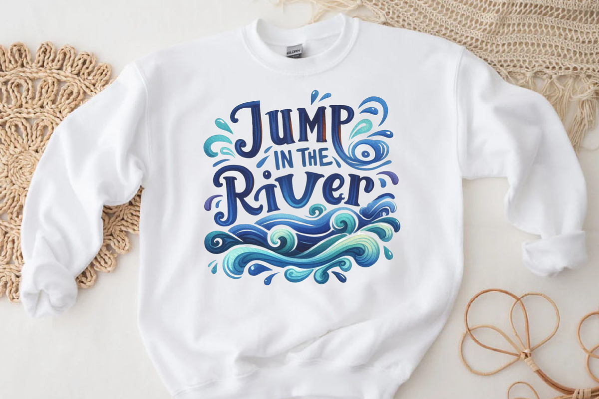 River & Lake Quotes Sublimation Bund, an Illustration by Designworld (Photo 3 of 10)