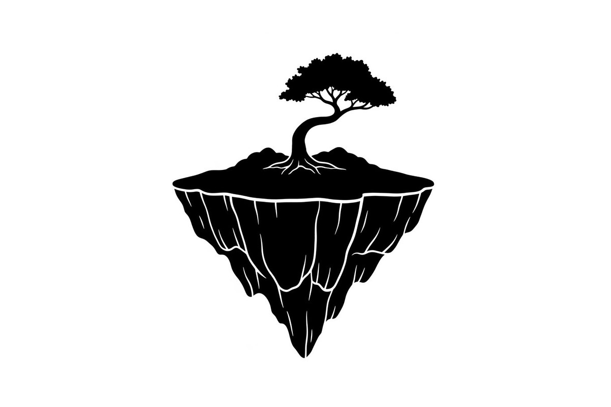 50 Floating Island Bonsai Vector Bun, an Illustration by Designs_River (Photo 4 of 51)
