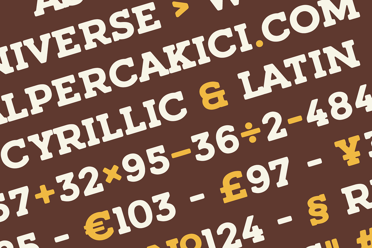 Hundra Slab Serif Typeface, a Handwritten Font by alpercakici (Photo 8 of 16)