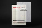 Trace Paper Mockups Collection, an Advertising Mockup by Luuqas Design (Thumbnail 3 of 3)