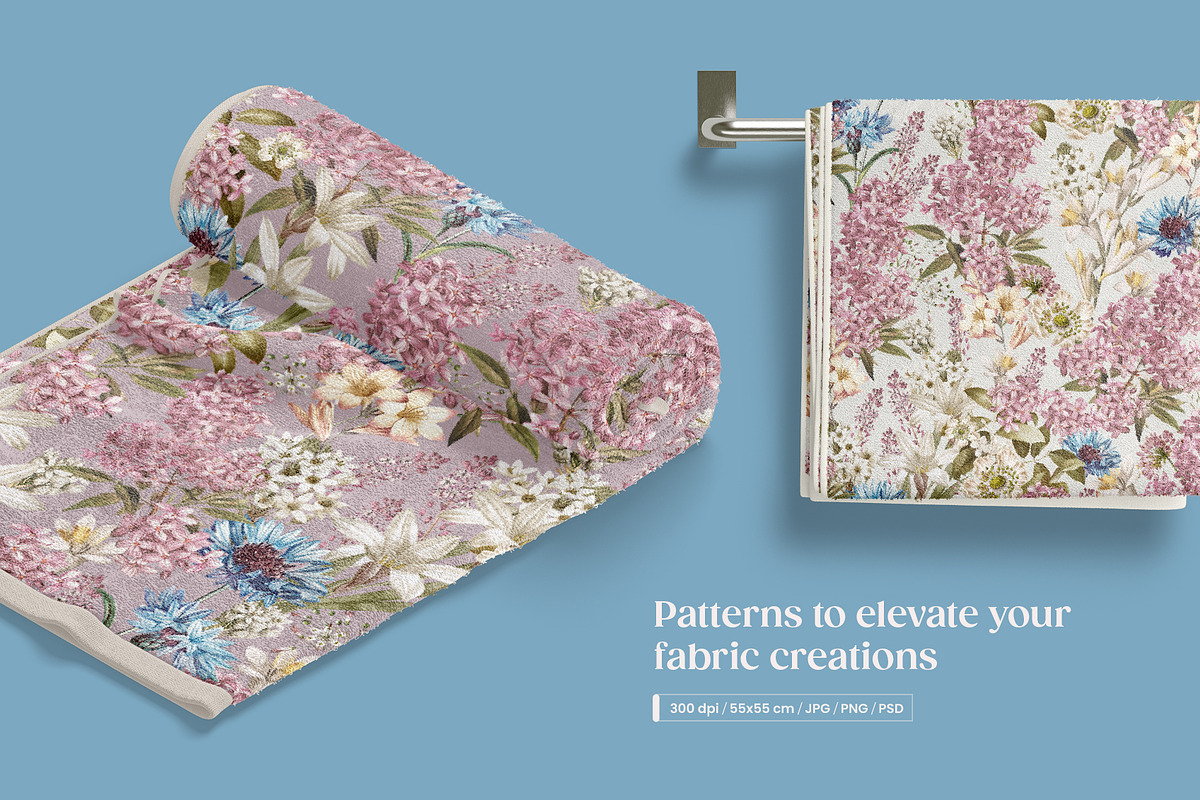Tender Flora Botanical Pattern, a Pattern Graphic by Yello_illustration (Photo 11 of 14)