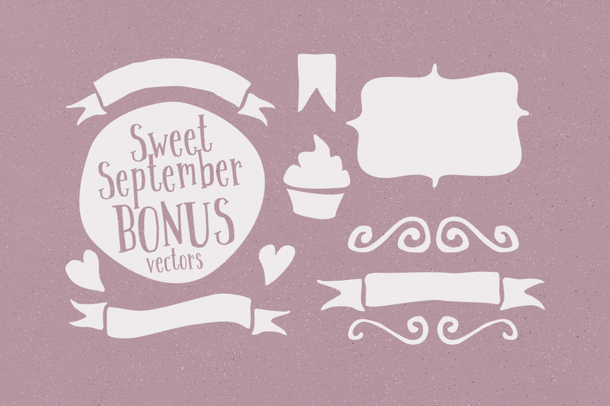 Sweet September handwritten font preview 6