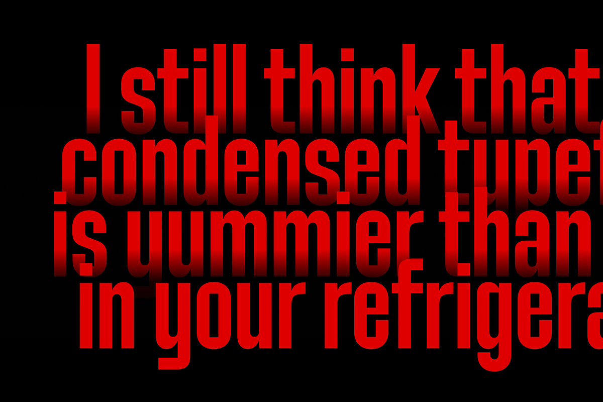 Strovius Condensed Font, a Sans Serif Font by redtype.studio (Photo 9 of 9)