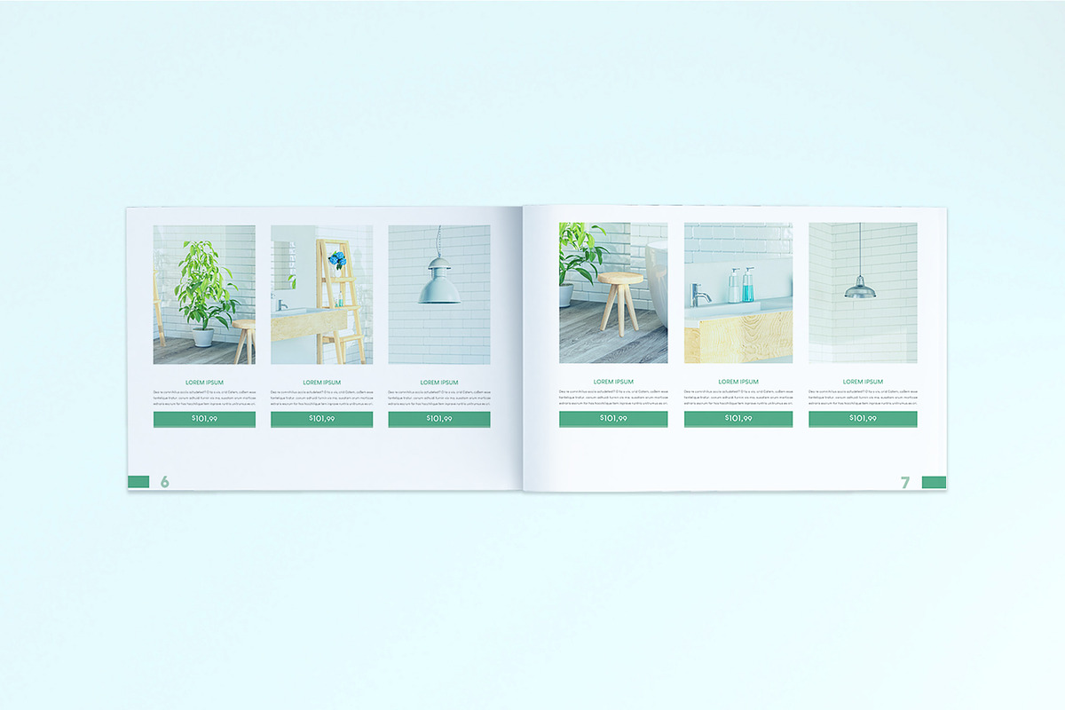 Mint product catalog, a Magazine Template by McLittle Stock (Photo 3 of 6)