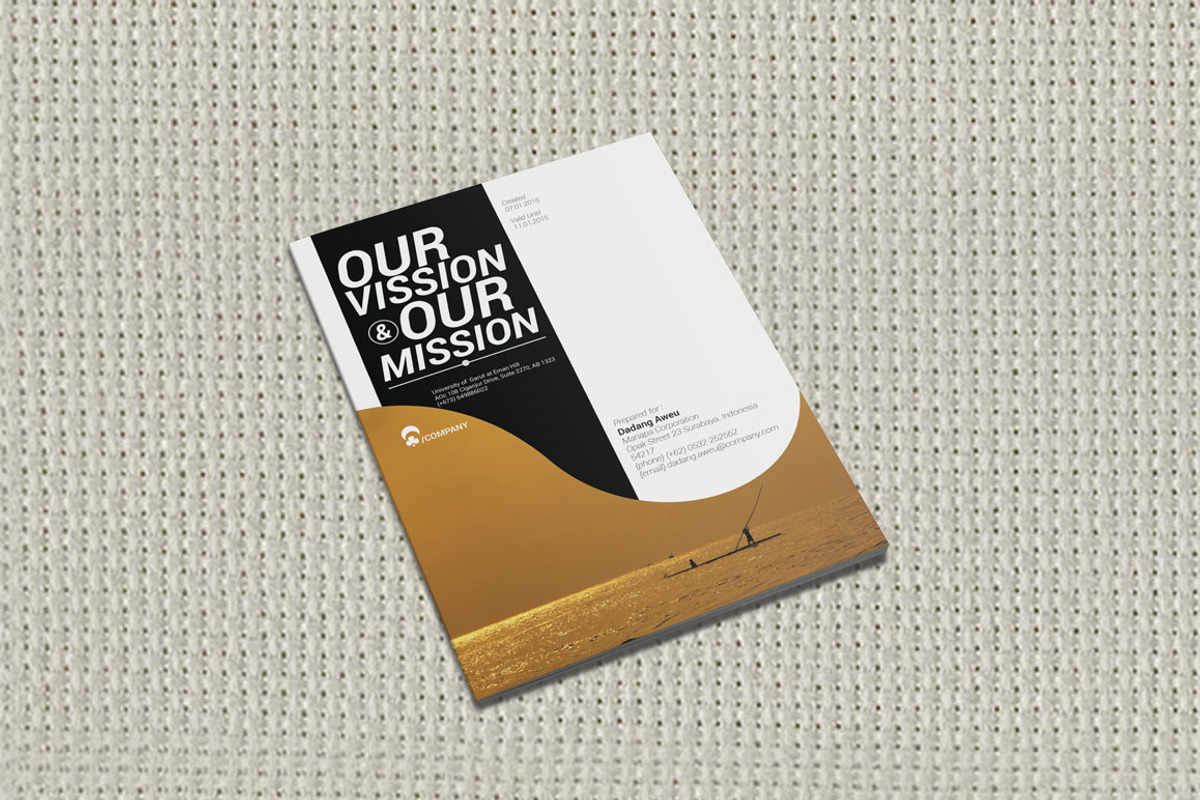 Business Proposal Cover, a Stationery Template by Magoo Studio (Photo 3 of 5)