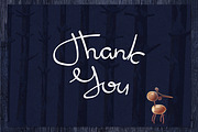 vector SET Winter Forest, an Animal Illustration by WINDmade (Thumbnail 19 of 19)