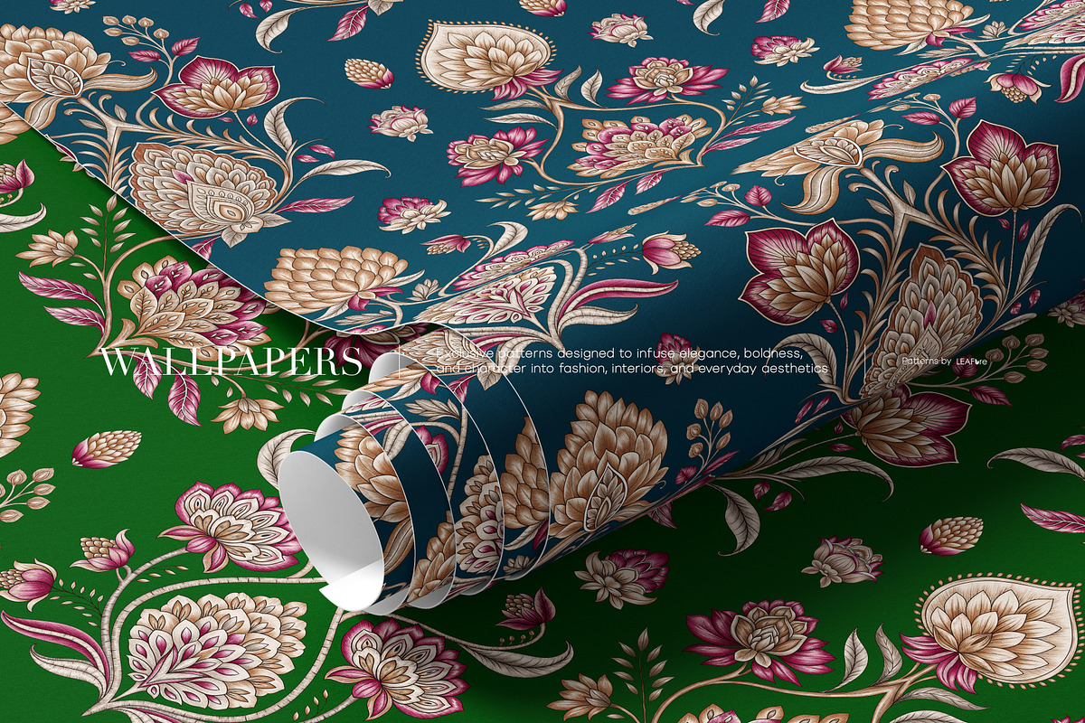 GULISTAAN | Traditional Prints, a Pattern Graphic by LEAFure (Photo 9 of 9)