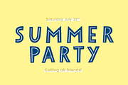 Papercute Inline Font Collection, a Font by S&C Type (Thumbnail 4 of 10)