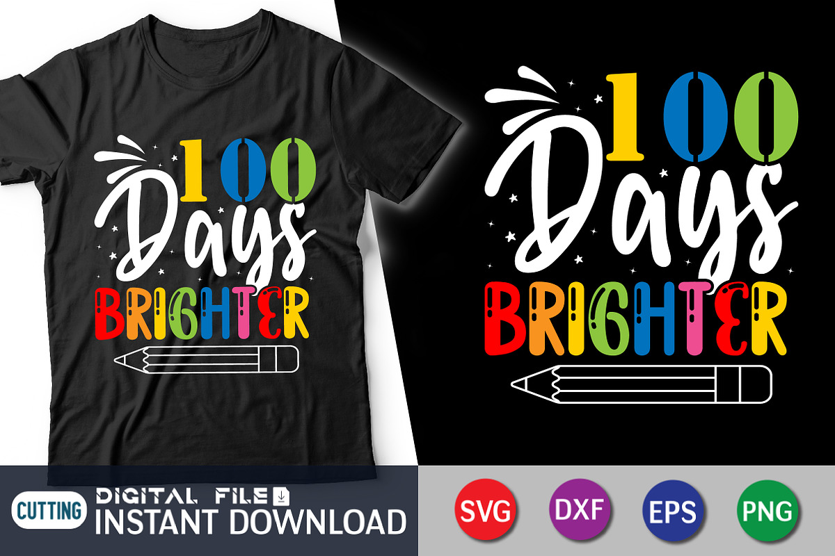 100 Days of School SVG Bundle, an Object Graphic by FunnySVGCrafts (Photo 5 of 11)