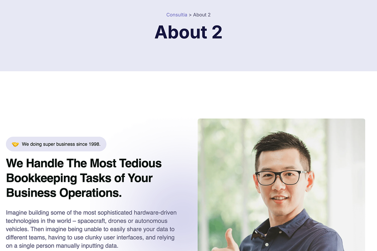 Konsultio Consulting Wordpress Theme, a WordPress Template by UInstrument (Photo 8 of 10)