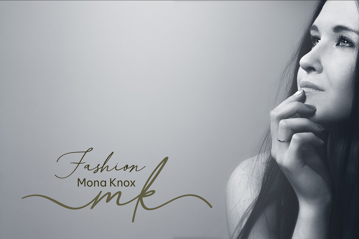 Knox Migdalia - modern calligraphy, a Script Font by Fontcastle (Photo 9 of 14)