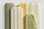 Fall Ticking Stripe & Plaid Patterns, a Pattern Graphic by NatalieArtsDenysenko (Thumbnail 2 of 10)