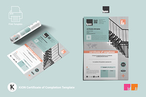KiON Certificate of Completion