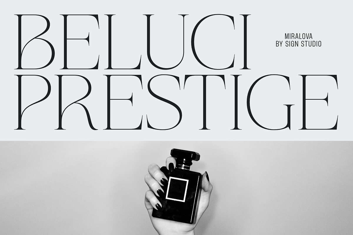 Miralova – An Elegant Serif Typeface, a Serif Font by Sign Studio (Photo 2 of 15)