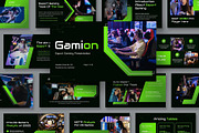 Esport Gaming Powerpoint Templates, a Presentation Template by Fit-tee (Thumbnail 1 of 10)