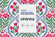French Chintz Floral Pattern, a Pattern Graphic by likorbut (Thumbnail 1 of 10)