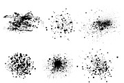 Big vector set of painted blots, a Texture Graphic by Valentain_Jevee (Thumbnail 10 of 31)