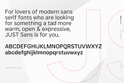 JUST Sans Clean Modern Minimal Font, a Sans Serif Font by JUST Creative (Thumbnail 7 of 17)