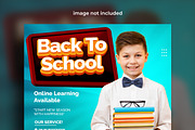 School admission social media post, a Social Media Template by mdmijanur0187 (Thumbnail 2 of 2)