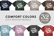 Comfort Colors 1717 Mockups Bundle, a Shirt Mockup by creativsupply (Thumbnail 1 of 4)
