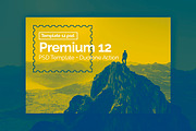 PSD Template + Duotone Action, an Action Add-On by Graphicboom (Thumbnail 14 of 32)