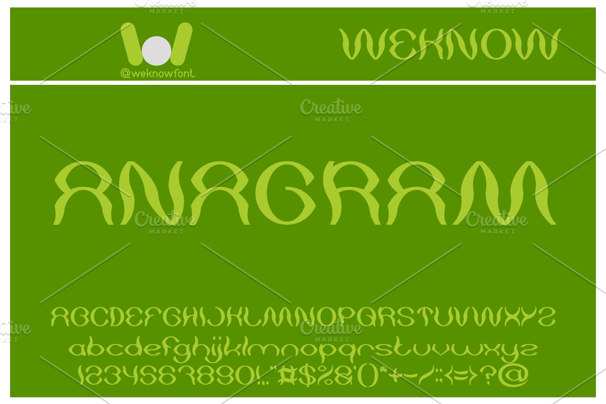 psychedelic font, a Font by weknow (Photo 2 of 5)