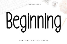 Beginning