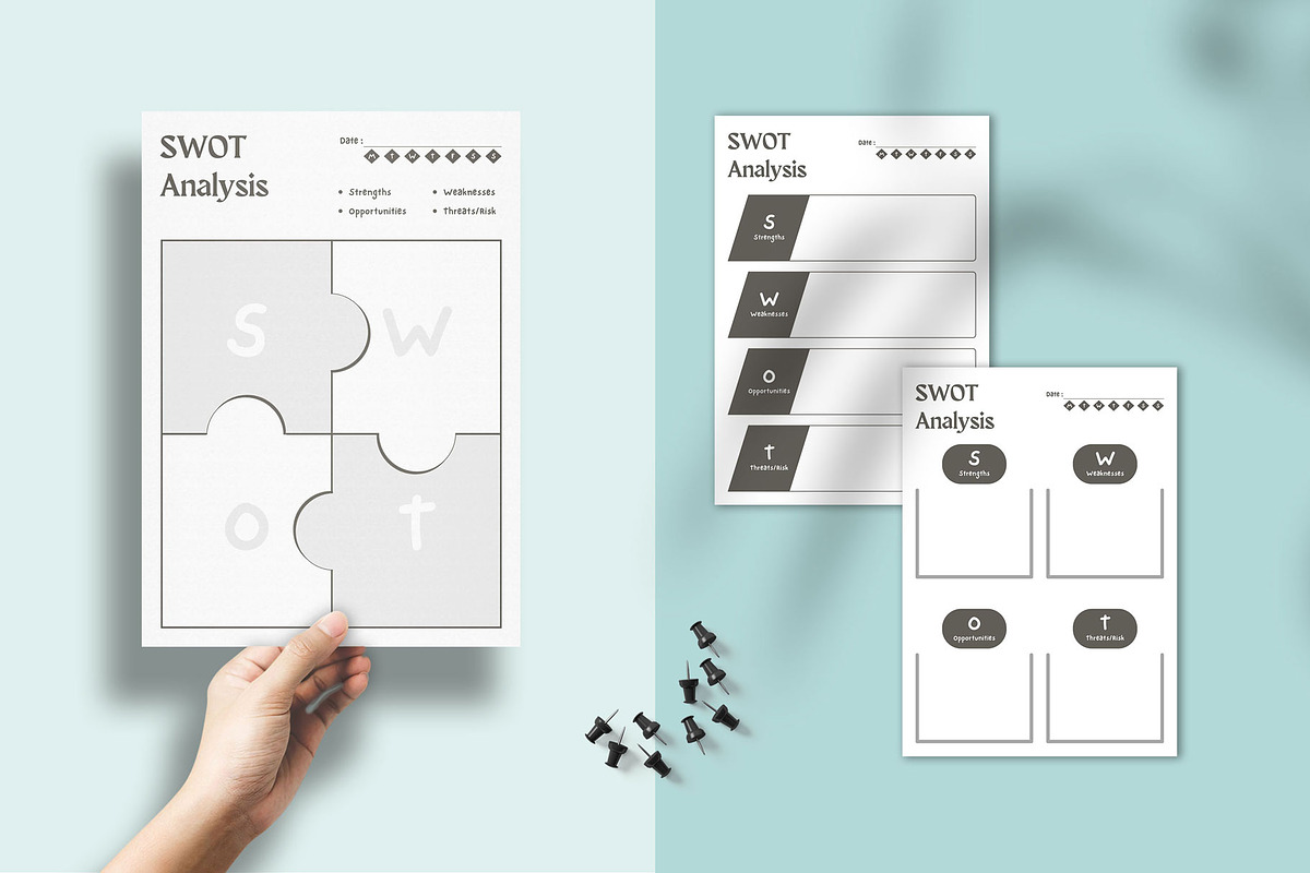 Ultimate Business Planner Bundle, a Stationery Template by LaxmiOwl (Photo 3 of 11)