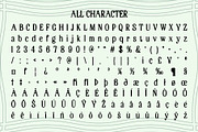 Helvine Blur, a Serif Font by Craft Supply Co. (Thumbnail 3 of 8)