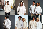 Hoodie Apparel Mockup Set, a Hoody Mockup by Mego-studio (Thumbnail 7 of 10)